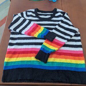 Torrid Rainbow Sweater Size 1/US16
